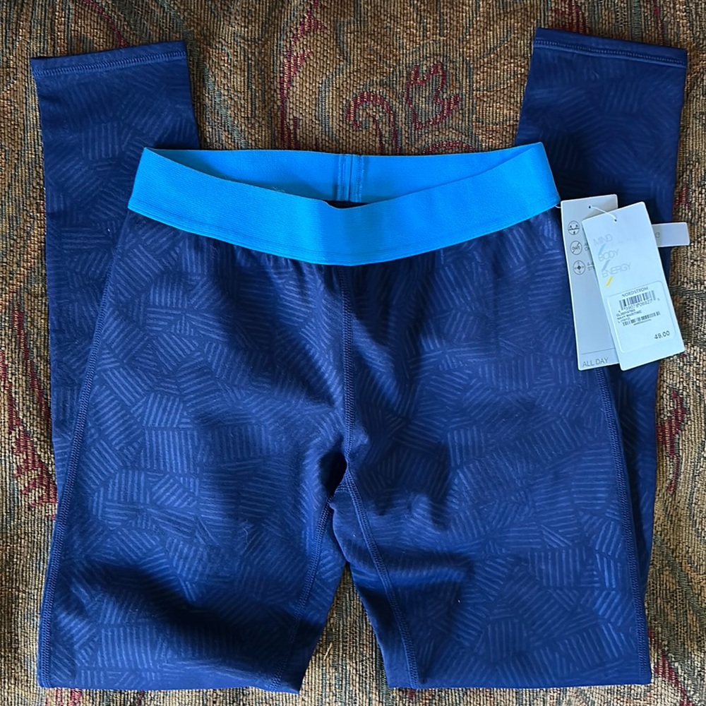 Zella leggings for girls in color blue